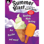 Shell Education Summer Blast Spanish Workbook Printed Book View Product Image