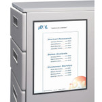 C-Line Magnetic Cubicle Keepers Display Holders, 9 13/64 x 11 11/16, Clear, 25/Pack View Product Image