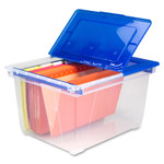 Storex Stackable Heavy-duty File Tote View Product Image