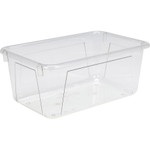 Storex Crystal Clear Cubby Bin View Product Image