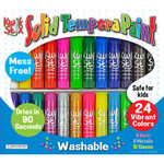 The Pencil Grip Tempera Paint 24-color Mess Free Set View Product Image