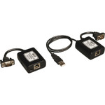 Tripp Lite VGA over Cat5/Cat6 Video Extender Kit USB Powered up to 500ft TAA/GSA View Product Image