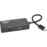 Tripp Lite 6in Mini DisplayPort to VGA / DVI / HDMI Adapter Converter 4Kx 2K 6" View Product Image