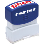 Stamp-Ever Pre-inked Red DRAFT Stamp View Product Image