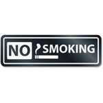 HeadLine No Smoking Window Sign View Product Image