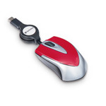 Verbatim USB-C Mini Optical Travel Mouse-Red View Product Image