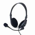 Verbatim Stereo Headset with Microphone and In-Line Remote View Product Image