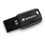 Verbatim 32GB Ergo USB Flash Drive - Black View Product Image