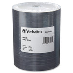 Verbatim DVD-R 4.7GB 16X DataLifePlus Shiny Silver Silk Screen Printable - 100pk Tape Wrap View Product Image