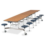 Virco MTS17291212 Mobile Stool Table View Product Image