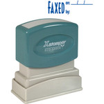 Xstamper Pre-Inked FAXED Title Stamp View Product Image