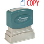 Xstamper Red/Blue COPY Title Stamp View Product Image