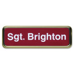 Xstamper Gold Frame Name Badge View Product Image