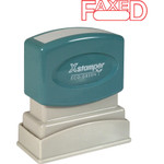 Xstamper FAXED Title Stamps View Product Image