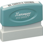 Xstamper Custom Single Line Pre-inked Stamp View Product Image