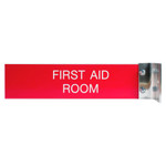 Xstamper Silver Frame 2"x8" Corridor Sign View Product Image