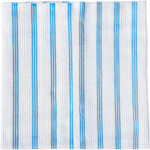 Rubbermaid Commercial HYGEN Disposable Microfiber Cleaning Cloths, Blue/White Stripes, 12 x 12, 600/Pack View Product Image