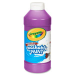 Crayola Washable Paint, Violet, 16 oz CYO542016040 View Product Image