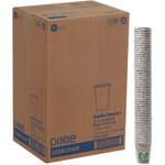 Dixie PerfecTouch Hot Cups, 8 oz, Coffee Haze Design, Individually Wrapped, 50/Bag, 20 Bags/Carton View Product Image