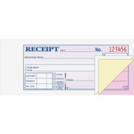 Adams Receipt Book, 2 3/4 x 7 3/16, Three-Part Carbonless, 50 Forms View Product Image