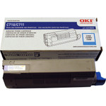 Oki 44318603 Toner, 11,500 Page-Yield, Cyan View Product Image