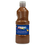 Prang Ready-to-Use Tempera Paint, Brown, 16 oz Dispenser-Cap Bottle View Product Image