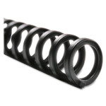 GBC ProClick Easy Edit Spines, 5/16" Diameter, 45 Sheet Capacity, Black, 25/Pack View Product Image