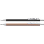 Paper Mate Advanced Mechanical Pencils, HB (#2), 0.5 mm, Black Lead, Black; Gray Barrel,  2/Pack View Product Image