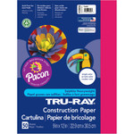 Pacon Tru-Ray Construction Paper, 76lb, 9 x 12, Scarlet, 50/Pack View Product Image