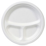 Dixie 3-Compartment Paper Plates by GP Pro View Product Image