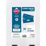 MACO White Laser/Ink Jet Address Label View Product Image