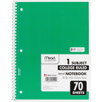 Mead One-subject Spiral Notebook View Product Image
