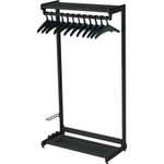 Quartet Two-Shelf Garment Rack - Freestanding - 12 Hangers Included View Product Image