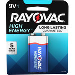 Rayovac Alkaline 9 Volt Battery View Product Image
