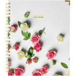 Blueline Romantic Roses Planner View Product Image