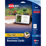 Avery&reg; Clean Edge Inkjet Business Card - White View Product Image