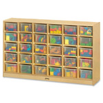 Jonti-Craft Rainbow Accents 30 Cubbie-trays Mobile Storage Unit View Product Image