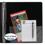 C-Line Peel & Stick Add-On Filing Pockets, 25", 11 x 8 1/2, 10/Pack View Product Image