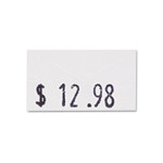 Garvey Pricemarker Labels, 0.44 x 0.81, White, 1,200/Roll, 3 Rolls/Box View Product Image