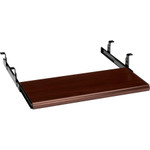 HON Slide-Away Keyboard Platform, Laminate, 21.5w x 10d, Mahogany View Product Image