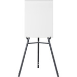 MasterVision Quantum Heavy Duty Display Easel, 35.62" - 61.22"H, Plastic, Black View Product Image