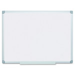 MasterVision Earth Easy-Clean Dry Erase Board, White/Silver, 36x48 View Product Image