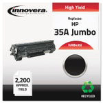 Innovera Remanufactured Black Extended-Yield Toner, Replacement for HP 35A (CB435AJ), 2,200 Page-Yield View Product Image