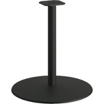 HON Between Round Disc Base for 30" Table Tops, Black Mica View Product Image