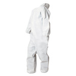 Boardwalk Disposable Coveralls, White, Large, Polypropylene, 25/Carton View Product Image