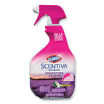 Clorox Scentiva Disinfecting Foam Cleaner, Bathroom, Tuscan Lavender & Jasmine, 30 oz Spray Bottle, 6/Carton View Product Image