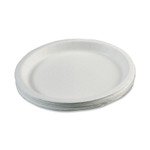 AbilityOne 7350008993056, SKILCRAFT, Paper Plates, 9" dia, 0.75" Deep, White, 1,000/Box View Product Image