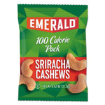 Emerald 100 Calorie Pack Nuts, Sriracha Cashews, 0.62 oz Pack, 7/Box View Product Image