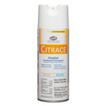 Clorox Healthcare Citrace Hospital Disinfectant & Deodorizer, Citrus, 14oz Aerosol, 12/Carton View Product Image