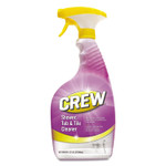 Diversey Crew Shower Tub and Tile Cleaner, Fresh Scent, 32 oz Spray Bottle, 8/Carton View Product Image